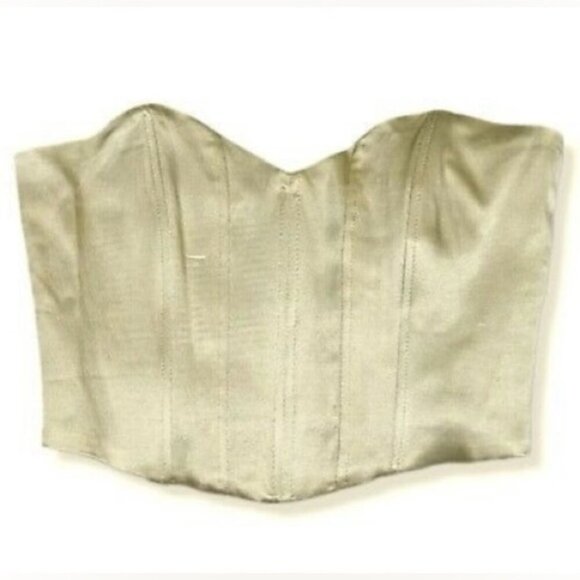 Zara - Women's Fitted Corset - Lemon Yellow. Size: S. NWT. (1801) - Picture 7 of 7